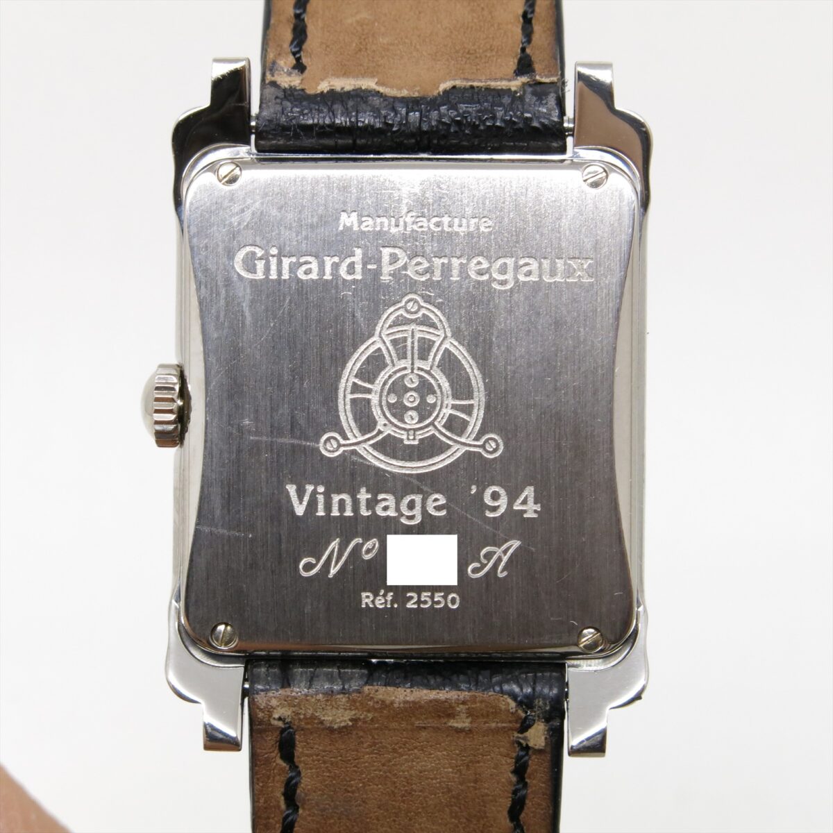 GIRARD-PERREGAUX ヴィンテージ1994 ホワイトゴールド 203周年モデル Ref,2550
