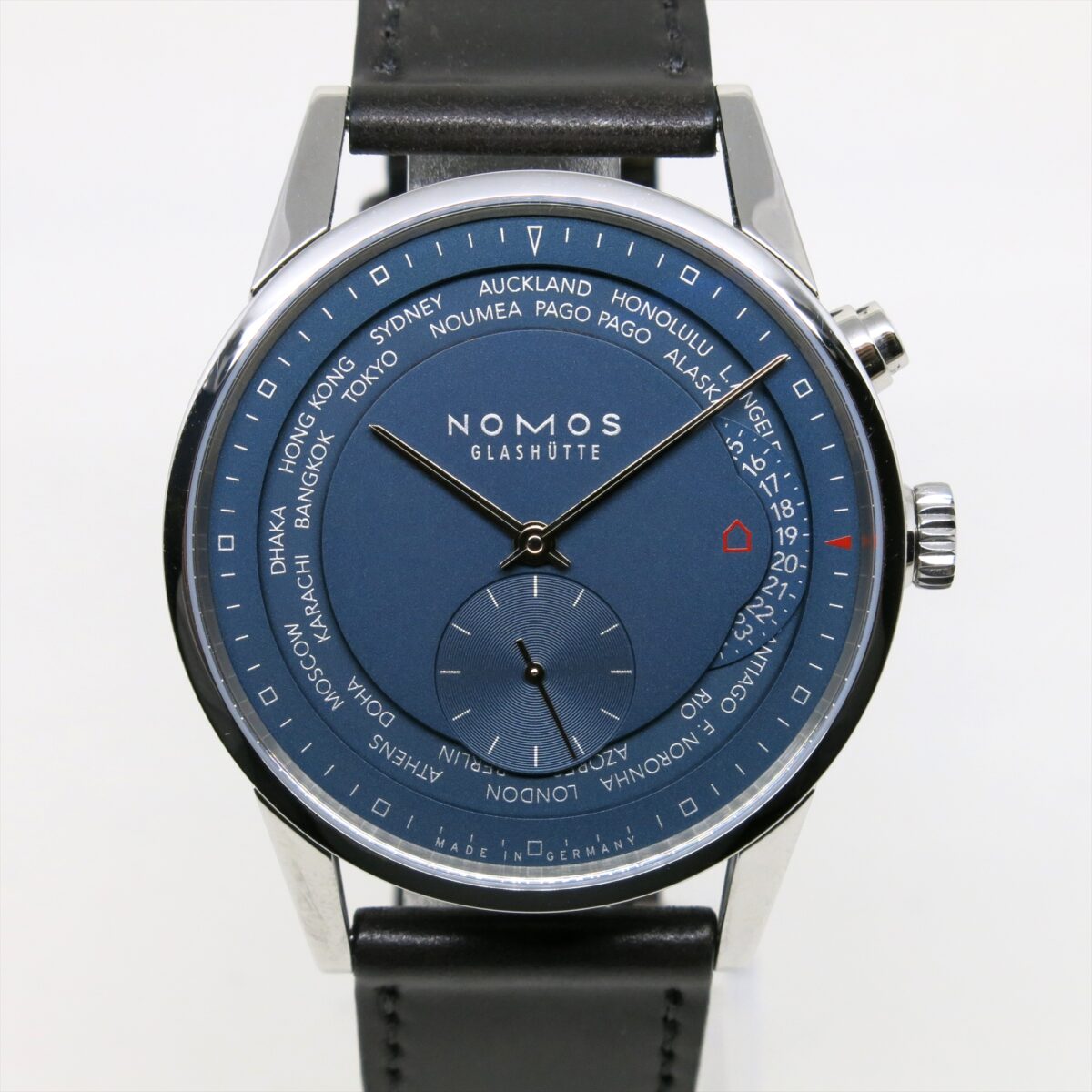 NOMOS  ノモス チューリッヒ ワールドタイマー トゥルーブルー ZR1X4BL2(807)