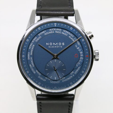 IMG_6073 NOMOS  ノモス チューリッヒ ワールドタイマー トゥルーブルー ZR1X4BL2(807)