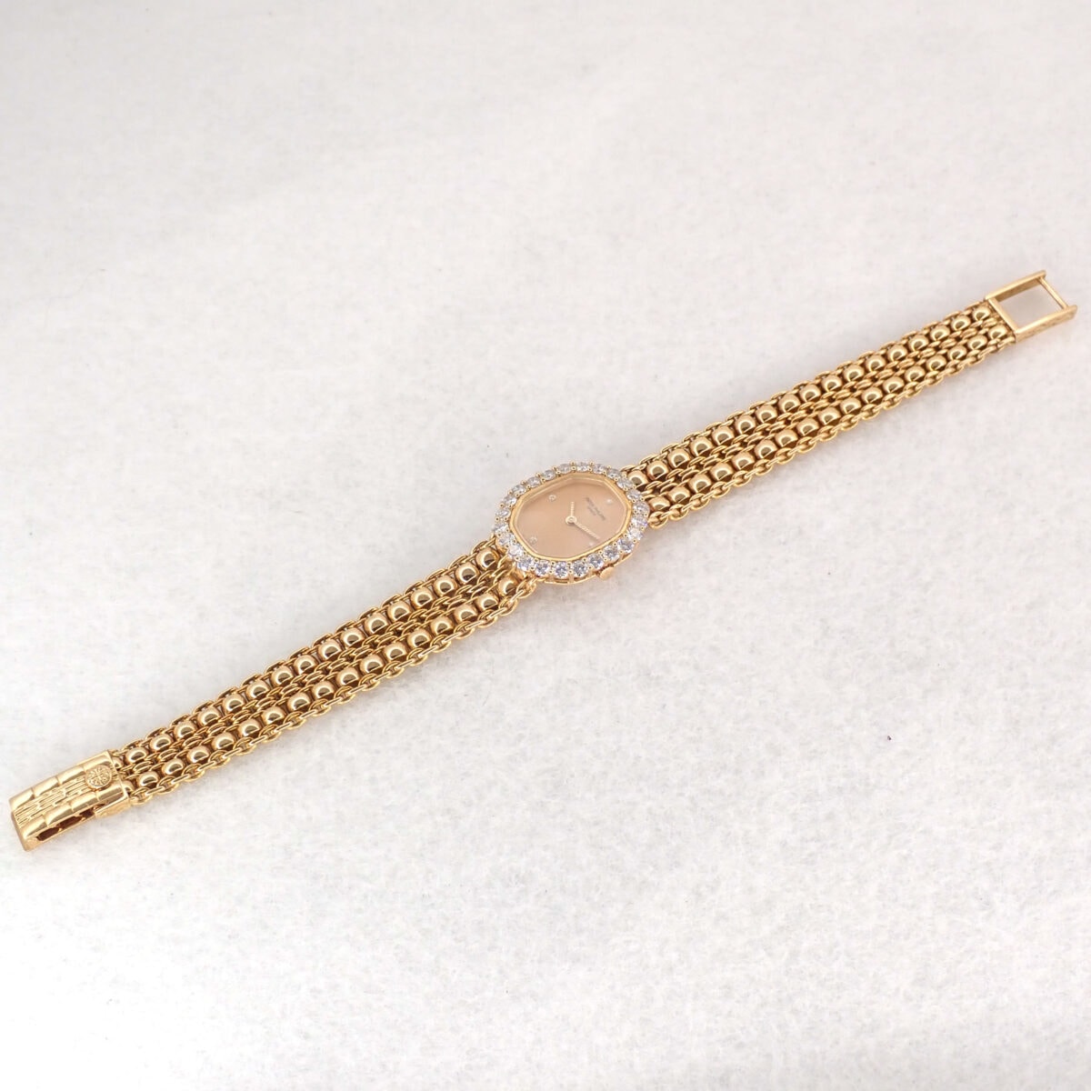 PATEK PHILIPPE パテックフィリップ イエローゴールド ダイヤベゼル レディース 4798/2