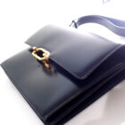 エルメス フォンスベル ボックスカーフ ネイビー 1989年製 デッドストック