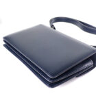 エルメス フォンスベル ボックスカーフ ネイビー 1989年製 デッドストック