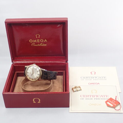 OLYMPUS DIGITAL CAMERA OMEGA コンステレーション ジャンボ 37mm 1966年 168.001 BOX ギャランティー タグ付き