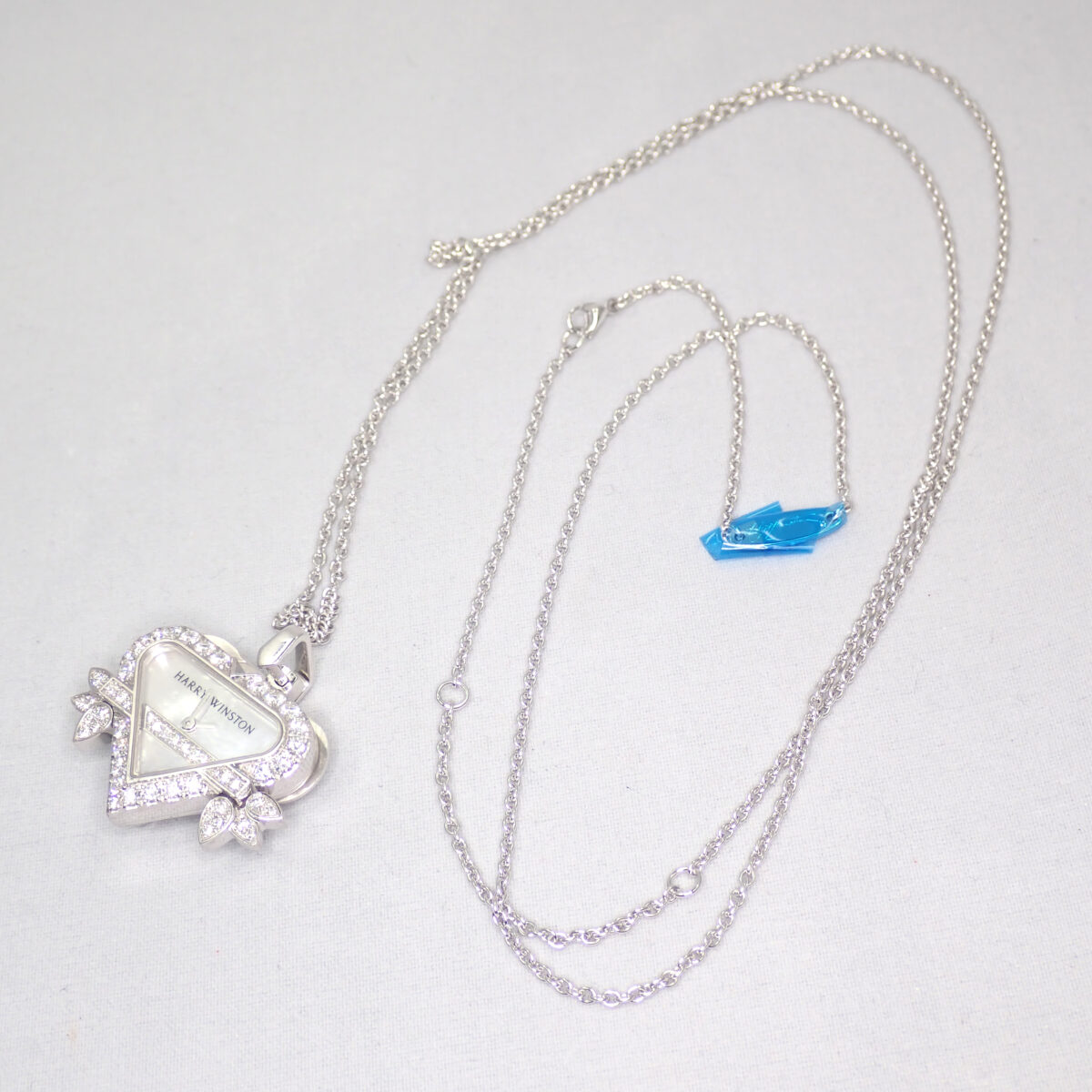 ハリーウィンストン ローズバッドハートバイ HJTQHM26WW003