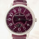 Jaeger-LeCoultre ジャガー・ルクルト ランデヴー・ナイト＆デイ Q3448460 34mm ダイヤモンドベゼル パープル文字盤