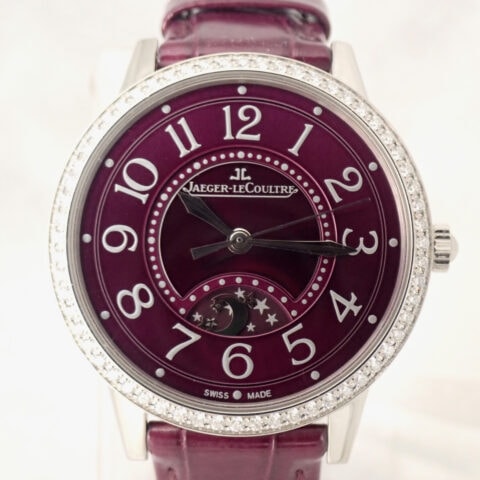 Jaeger-LeCoultre ジャガー・ルクルト ランデヴー・ナイト＆デイ Q3448460 34mm ダイヤモンドベゼル パープル文字盤