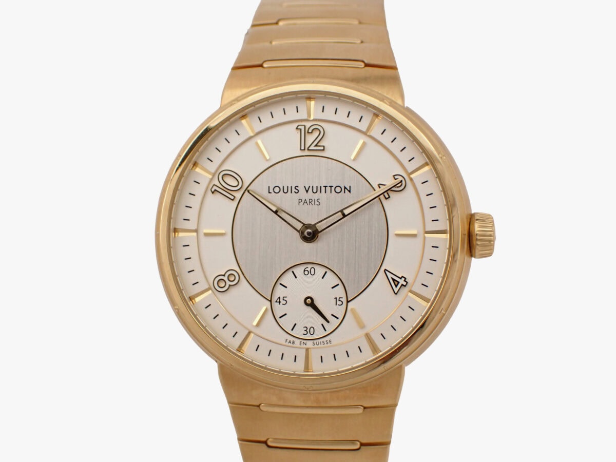 Louis Vuitton Tambour ルイ・ヴィトン タンブール W1YG10 オートマティック 40mm 18Kイエローゴールド