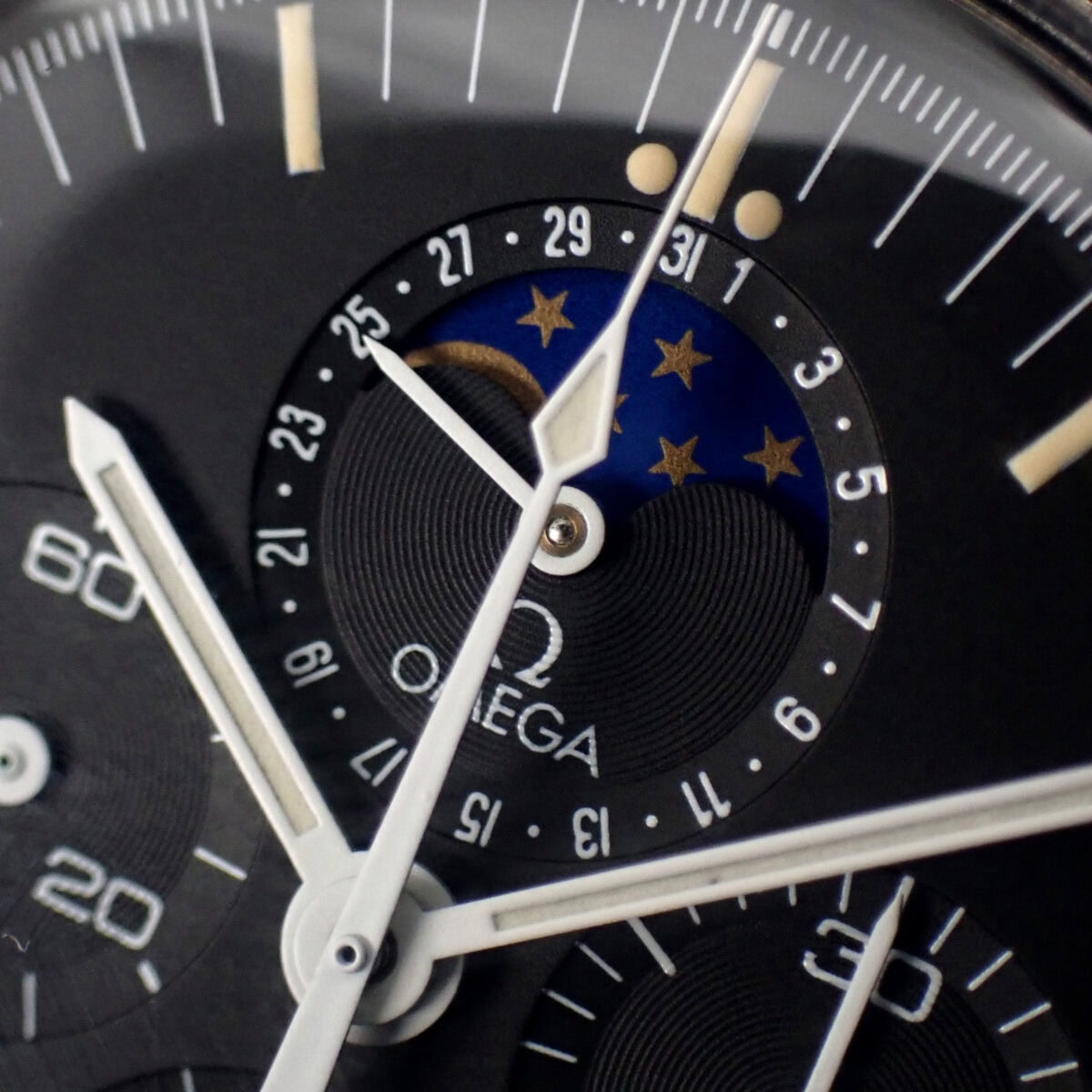 002 OMEGA Speedmaster オメガ スピードマスター プロフェッショナル ムーンフェイズ ST345.0809 スピーディームーン