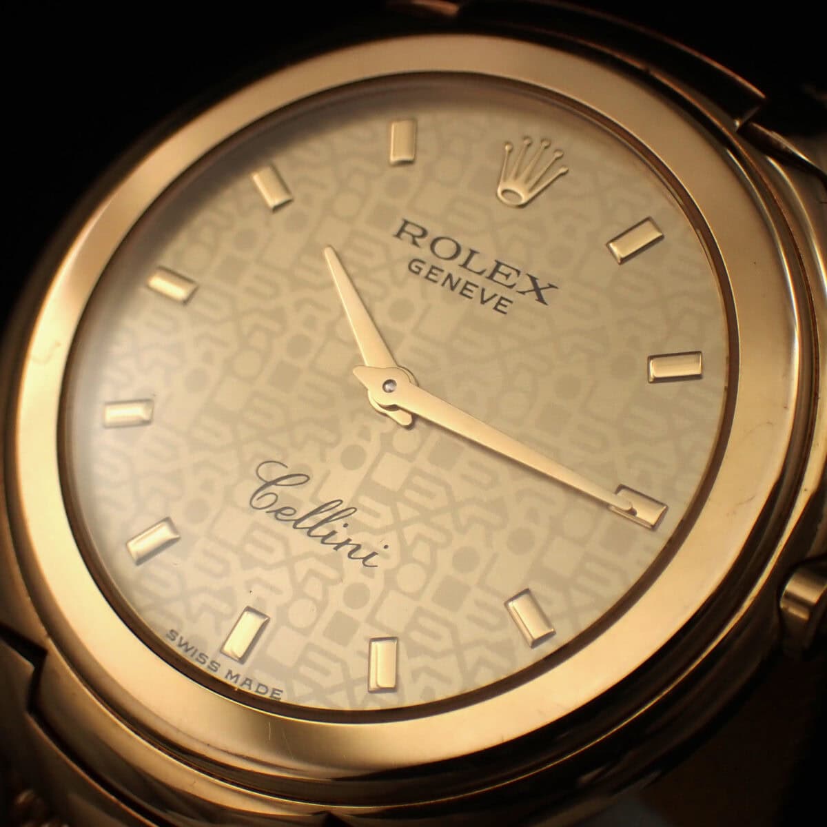 ROLEX Cellini ロレックス チェリーニ 6623 イエローゴールド メッシュブレスレット 37mm 総重量123g