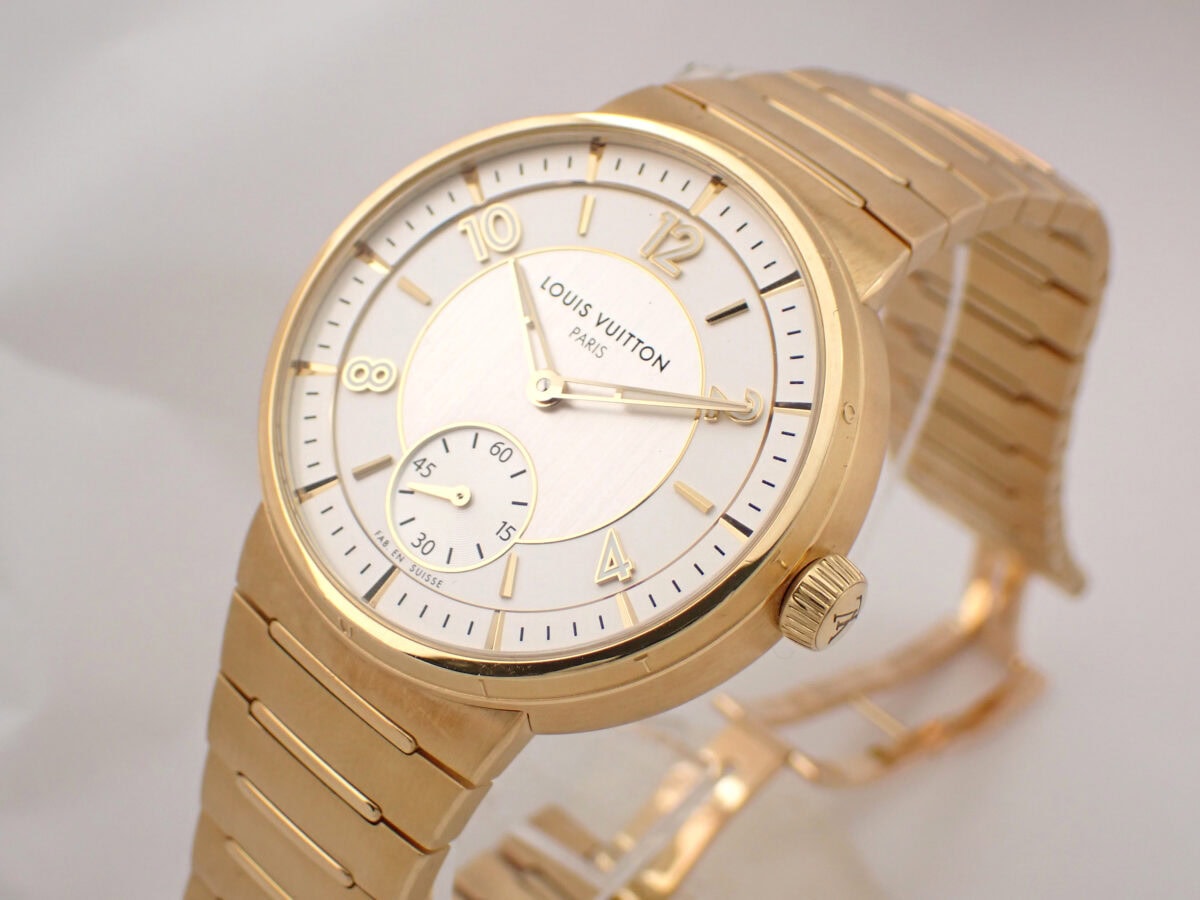 Louis Vuitton Tambour ルイ・ヴィトン タンブール W1YG10 オートマティック 40mm 18Kイエローゴールド