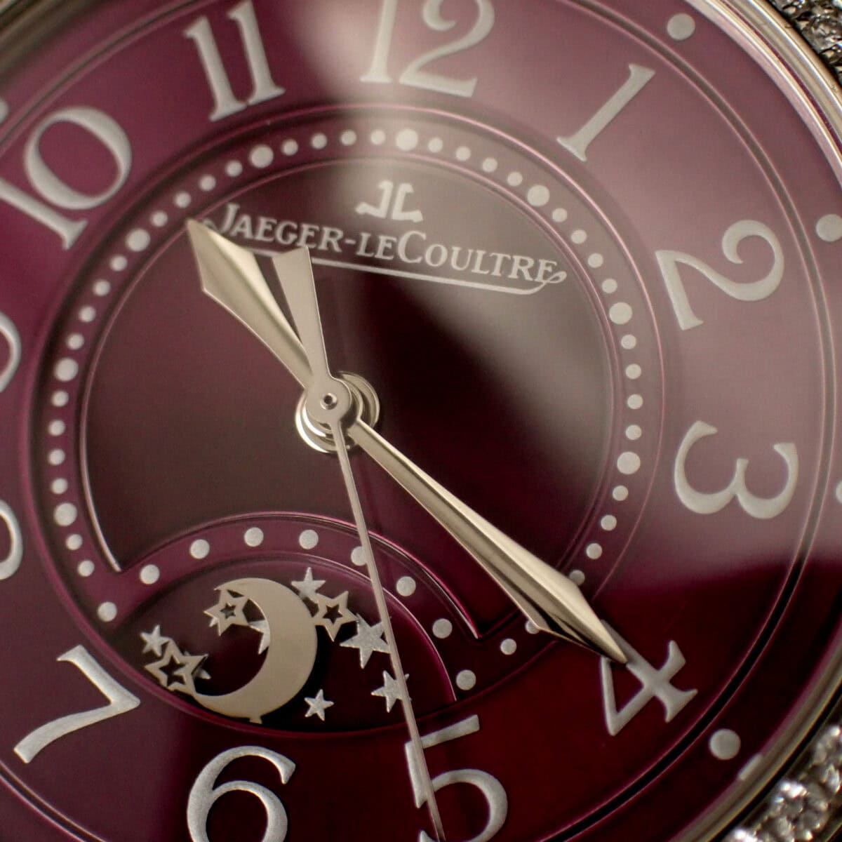 Jaeger-LeCoultre ジャガー・ルクルト ランデヴー・ナイト＆デイ Q3448460 34mm ダイヤモンドベゼル パープル文字盤