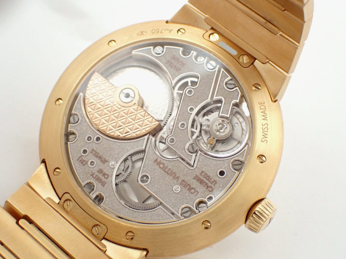 Louis Vuitton Tambour ルイ・ヴィトン タンブール W1YG10 オートマティック 40mm 18Kイエローゴールド