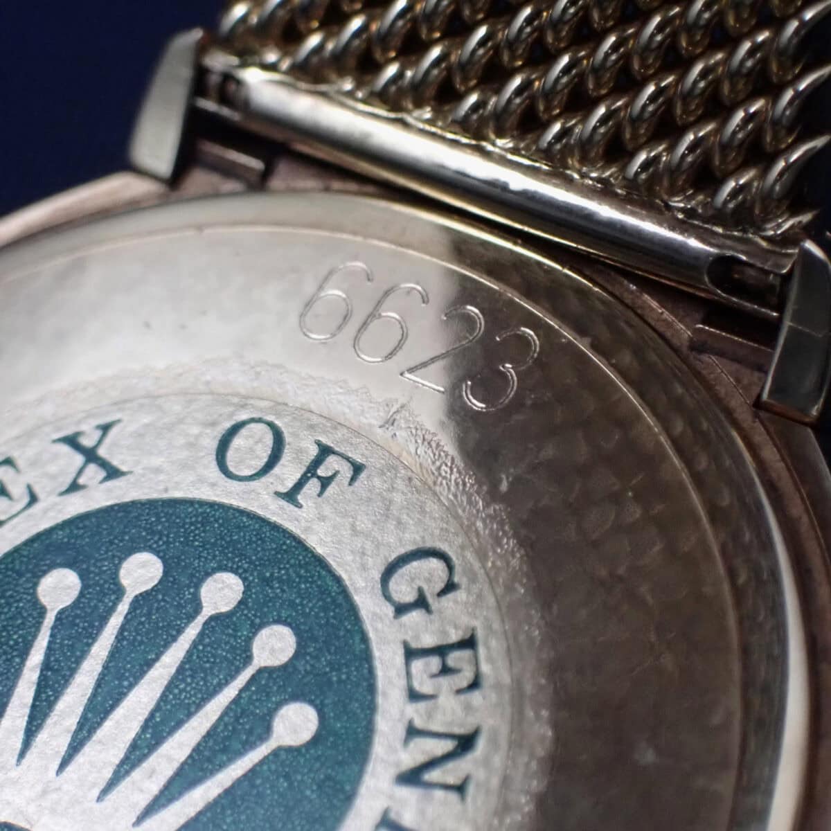 ROLEX Cellini ロレックス チェリーニ 6623 イエローゴールド メッシュブレスレット 37mm 総重量123g