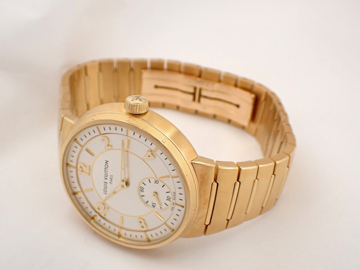 Louis Vuitton Tambour ルイ・ヴィトン タンブール W1YG10 オートマティック 40mm 18Kイエローゴールド