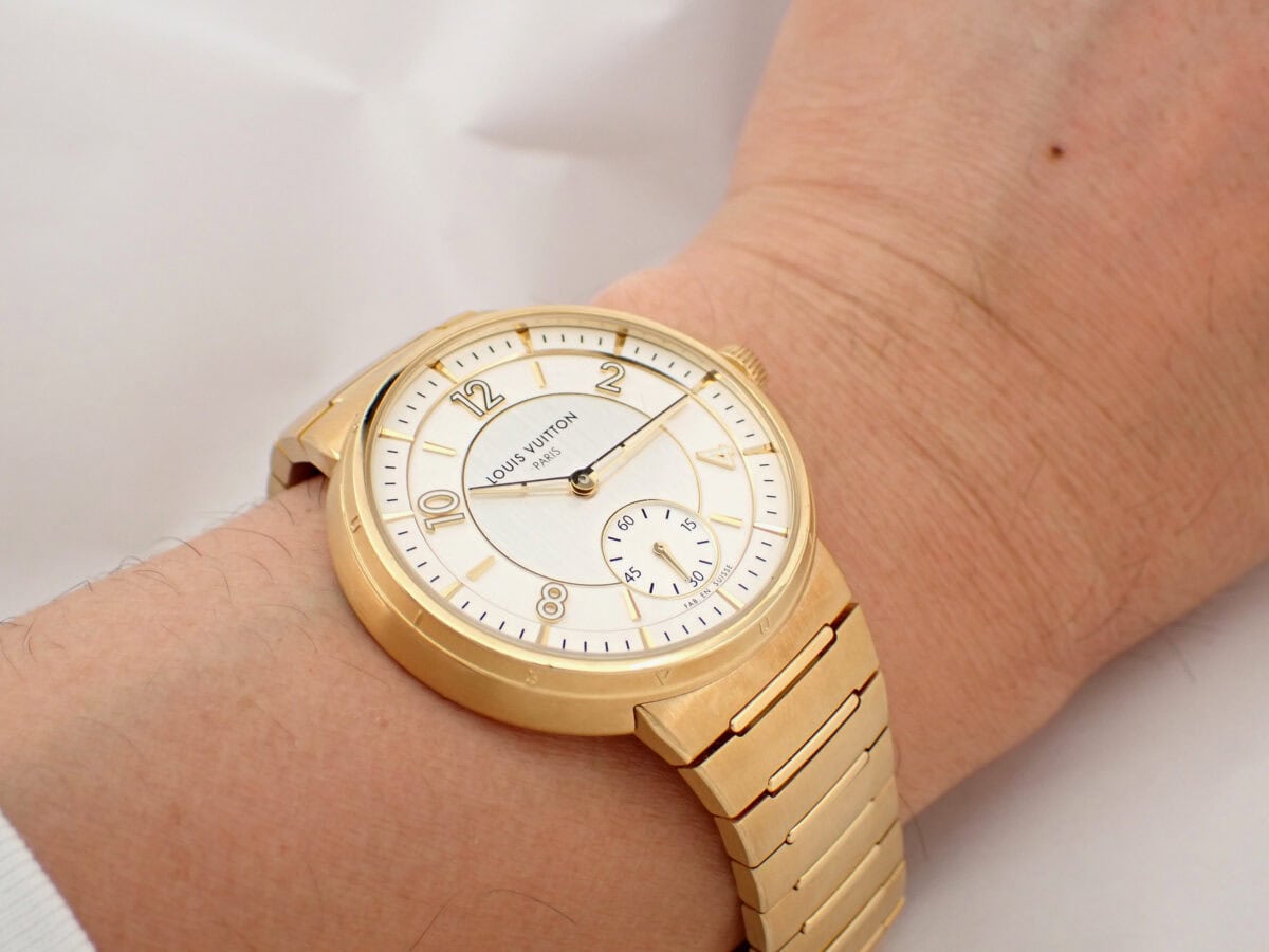 Louis Vuitton Tambour ルイ・ヴィトン タンブール W1YG10 オートマティック 40mm 18Kイエローゴールド