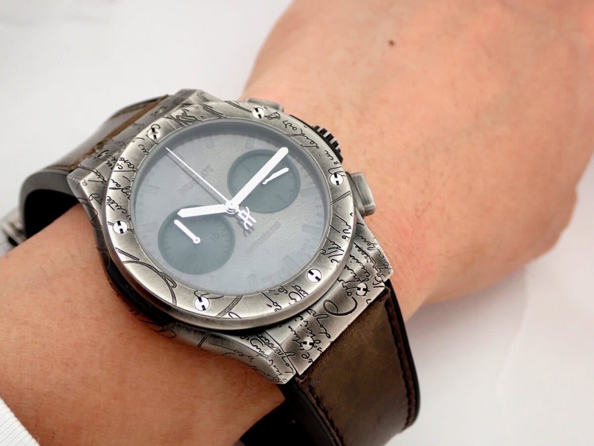 Hublot Classic Fusion Berluti ウブロ クラシック・フュージョン クロノグラフ ベルルッティ “コールドブラウン” 521.NX.051B.VR.BER19 限定200本