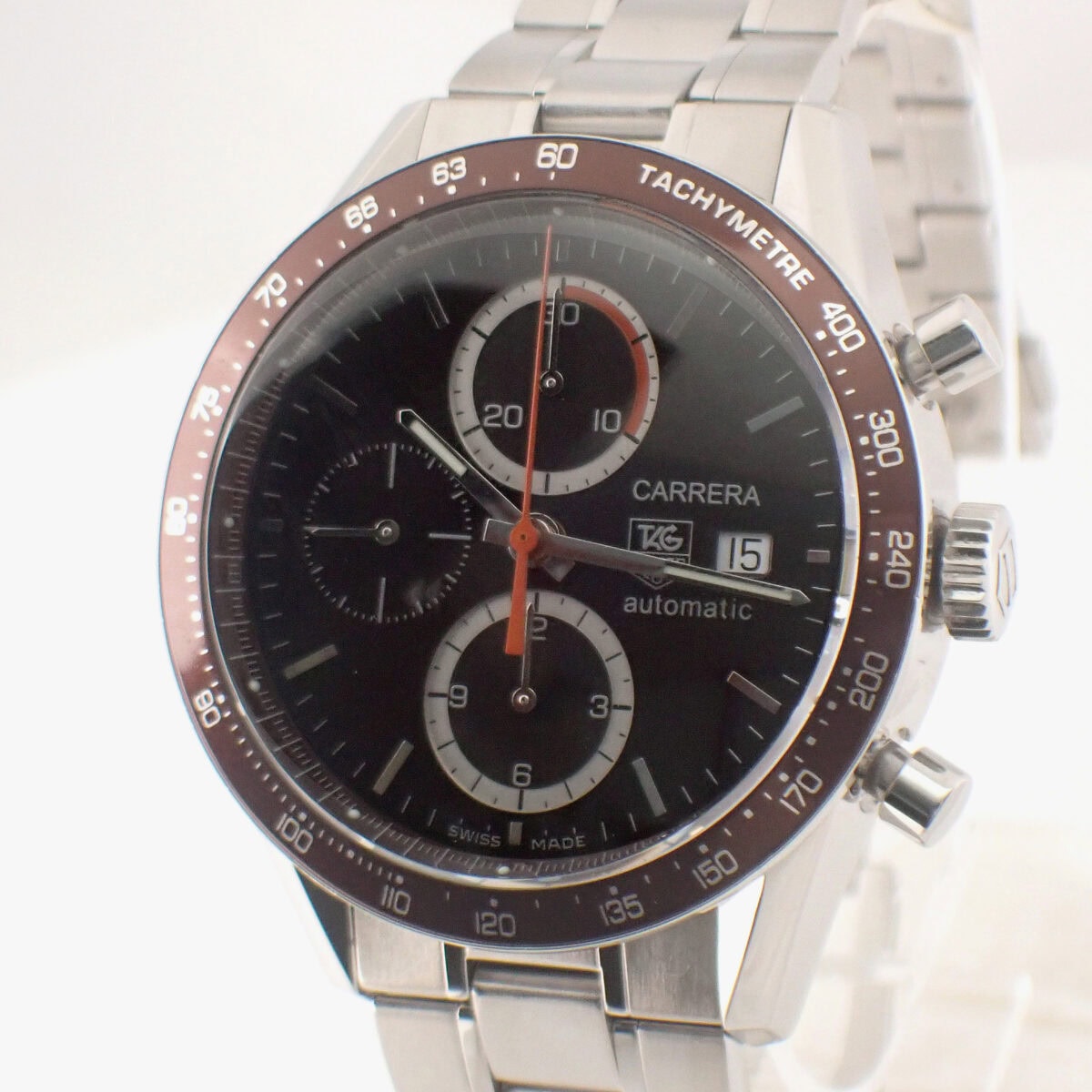 1 - コピー TAG Heuer Carrera タグホイヤー カレラ タキメーター クロノグラフ CV2013.BA0786 ブラウン文字盤