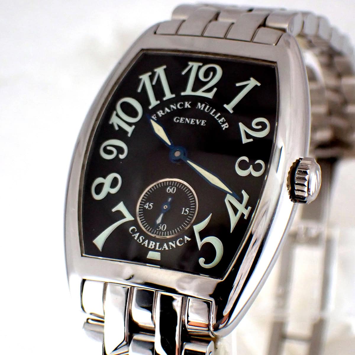 1 - コピー FRANCK MULLER Casablanca フランク ミュラー カサブランカ 7502 S6 スモールセコンド ボーイズ ブラックダイヤル