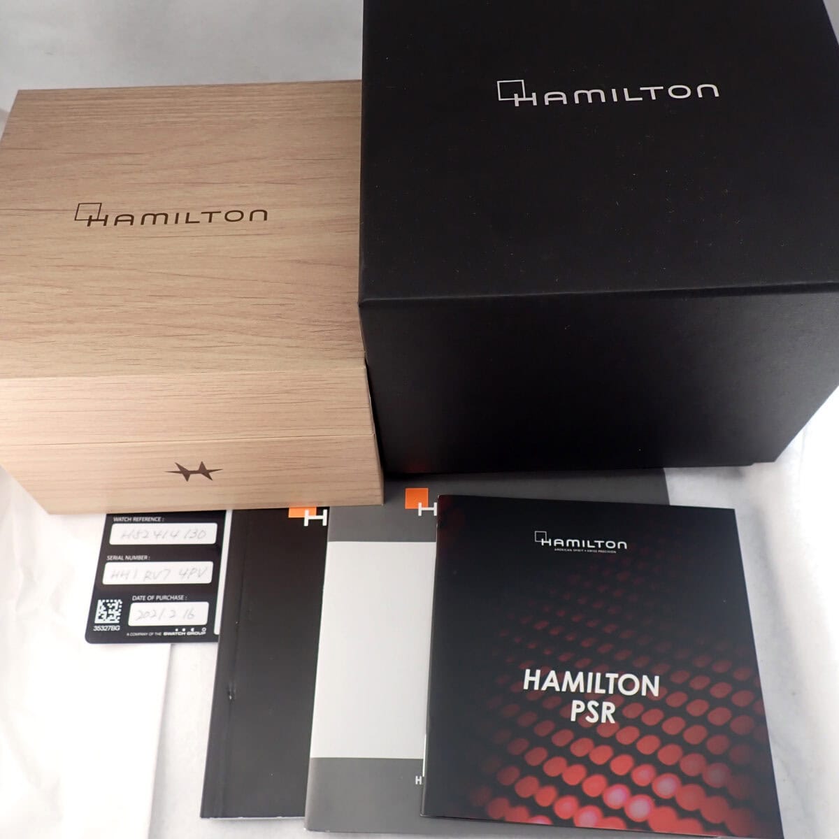 HAMILTON PSR ハミルトン パルサー50周年記念 アメリカン クラシック PSR Digital Quartz H52414130