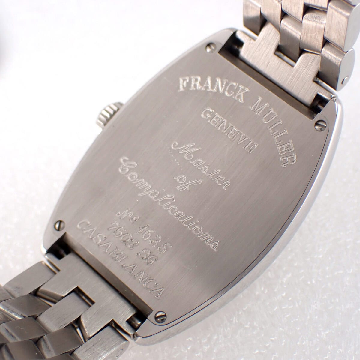 6 FRANCK MULLER Casablanca フランク ミュラー カサブランカ 7502 S6 スモールセコンド ボーイズ ブラックダイヤル