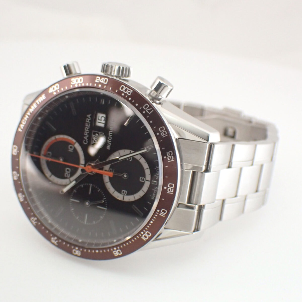 8 TAG Heuer Carrera タグホイヤー カレラ タキメーター クロノグラフ CV2013.BA0786 ブラウン文字盤