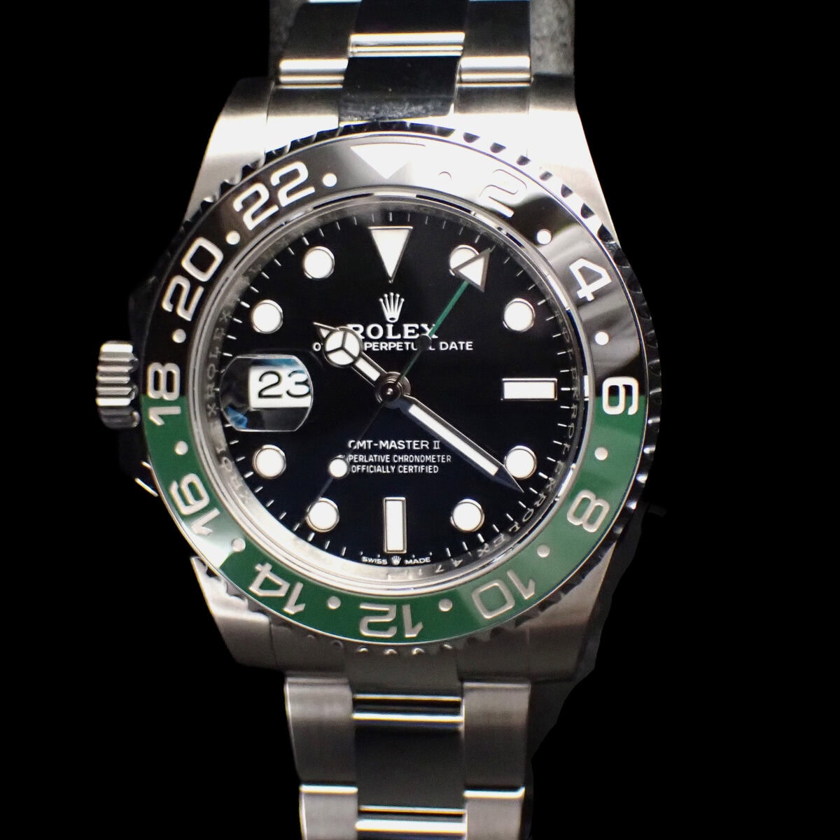 ROLEX GMT-MASTER II ロレックス GMTマスター2 126720VTNR 左リューズ