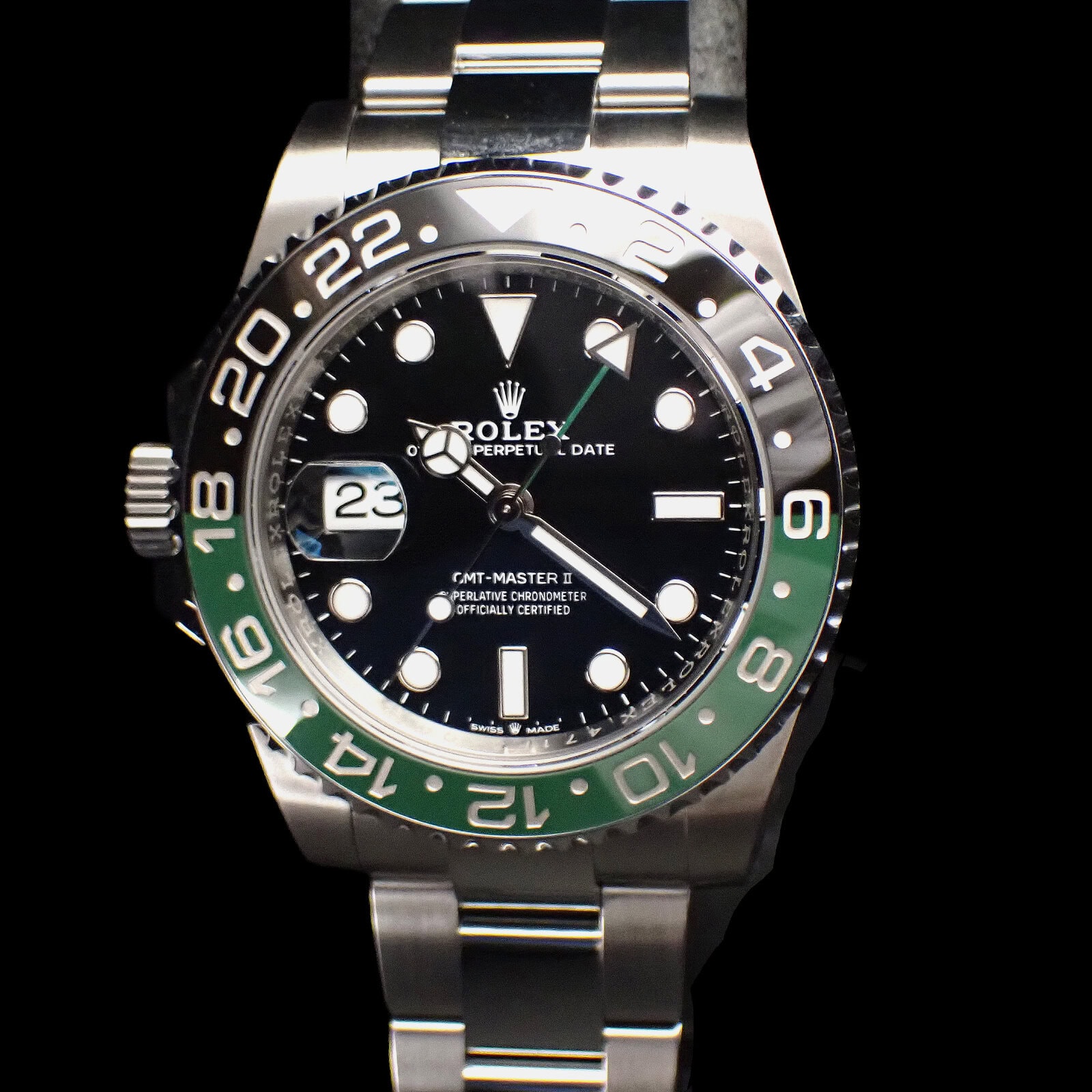 ROLEX GMT-MASTER II ロレックス GMTマスター2 126720VTNR 左リューズ