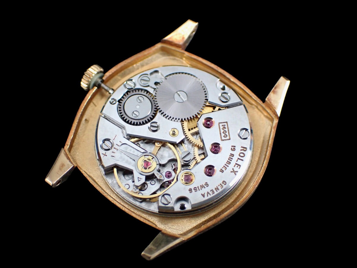 001 ROLEX Cellini18K ロレックス チェリーニ 3800 手巻き 18Kゴールド Cal.1600 レディース