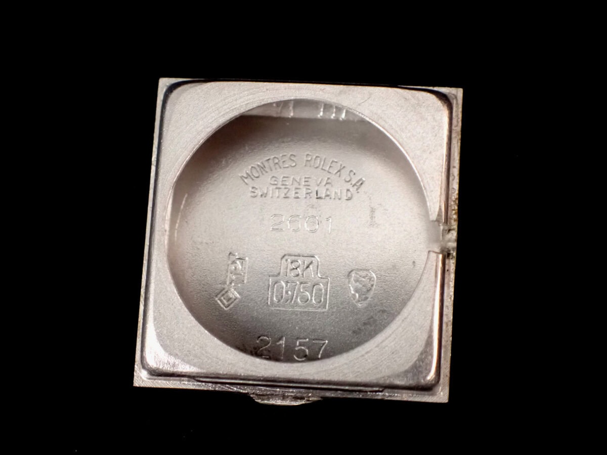 001 ROLEX Precision White Gold ロレックス プレシジョン 2157 WG 手巻き Cal.1400 1968年製