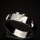 003 Loius Vuitton empreinte ルイヴィトン リング アンプラント LV(ホワイトゴールド)19.5号