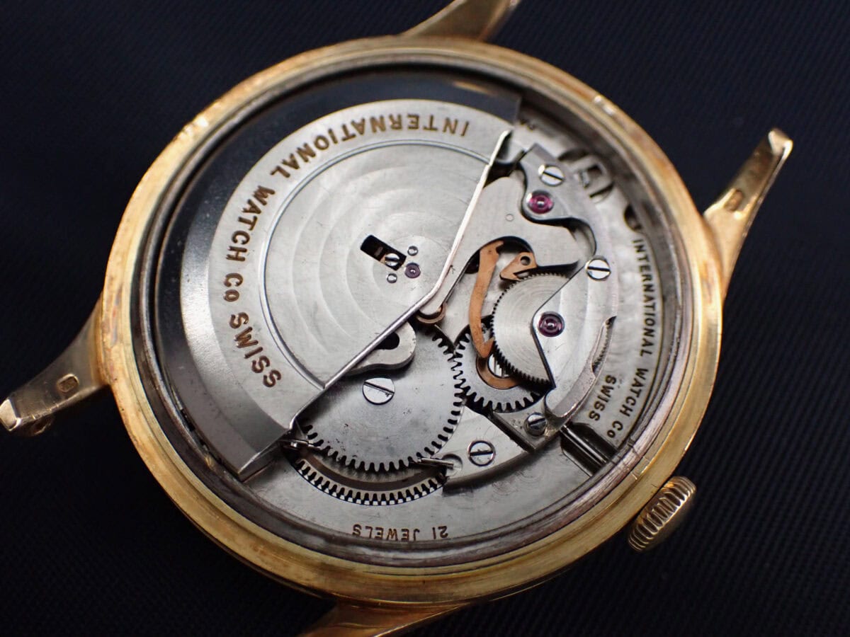 003 IWC Vintage Round 18K Solid Gold Cal.853 アイダブリューシー ヴィンテージ ラウンド 18金イエローゴールド オートマチック Cal.853 1959年