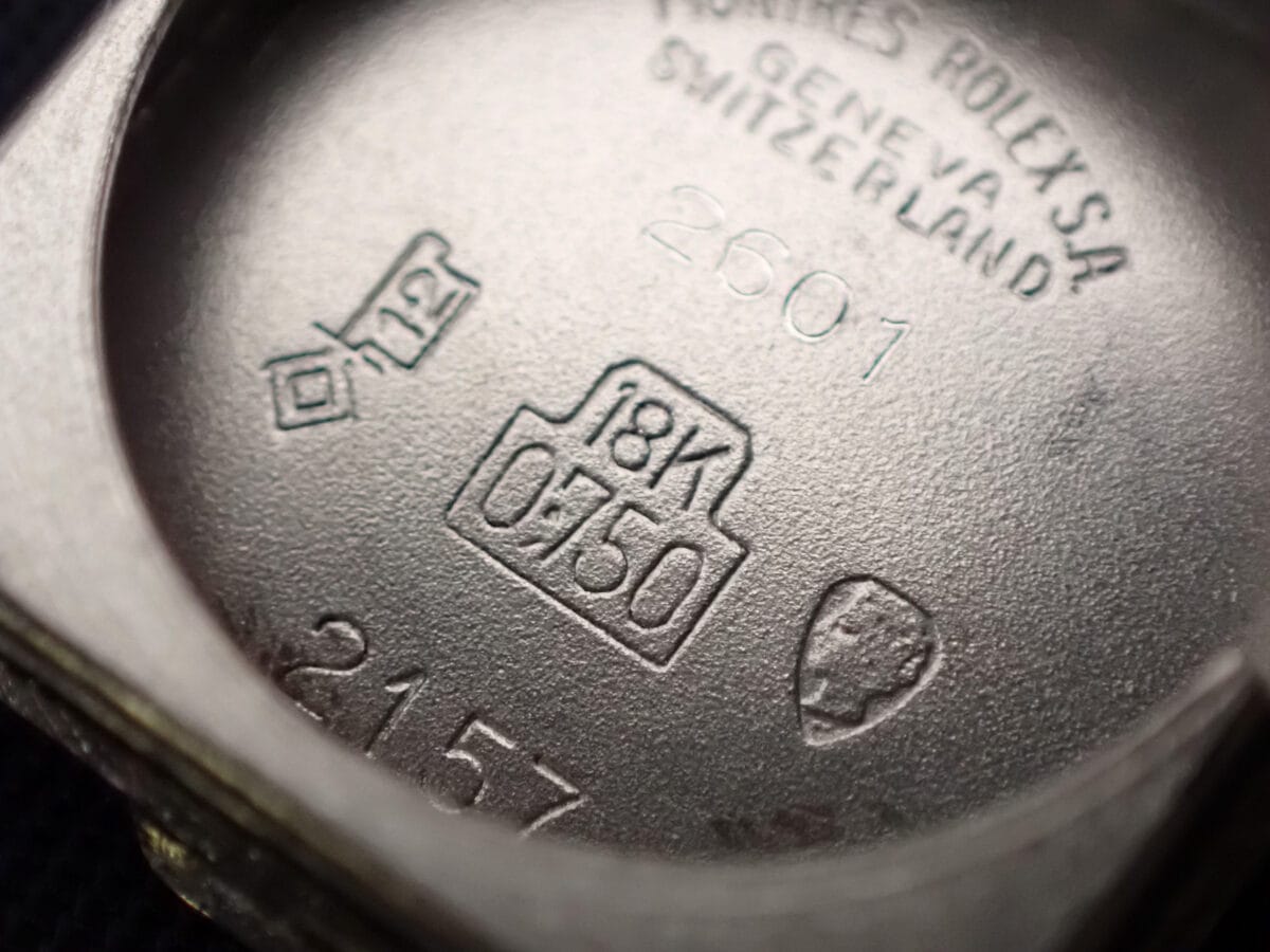 003 ROLEX Precision White Gold ロレックス プレシジョン 2157 WG 手巻き Cal.1400 1968年製