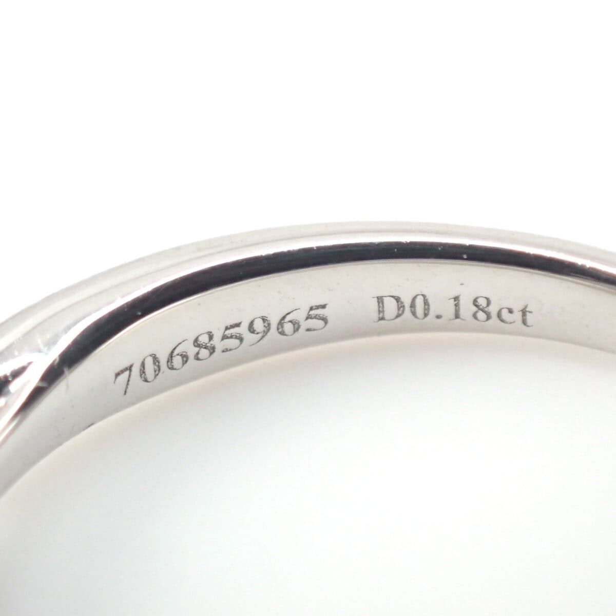 Tiffany Diamond Ring ティファニー ダイヤモンドリング ソリティア  0.18ct G – VVS1 – 3EX