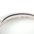 Tiffany Diamond Ring ティファニー ダイヤモンドリング ソリティア  0.18ct G – VVS1 – 3EX