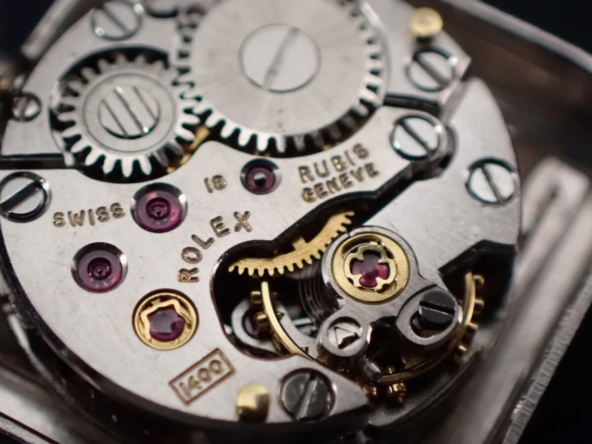 006 ROLEX Precision White Gold ロレックス プレシジョン 2157 WG 手巻き Cal.1400 1968年製