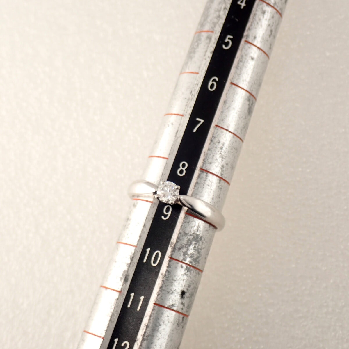 Tiffany Diamond Ring ティファニー ダイヤモンドリング ソリティア  0.18ct G – VVS1 – 3EX