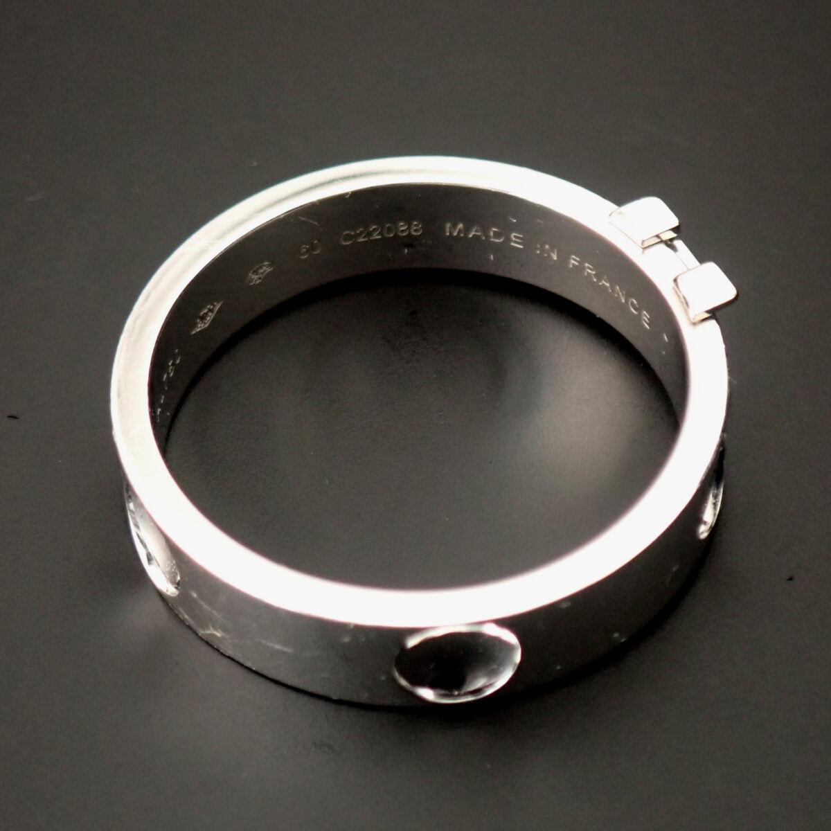 008 Loius Vuitton empreinte ルイヴィトン リング アンプラント LV(ホワイトゴールド)19.5号