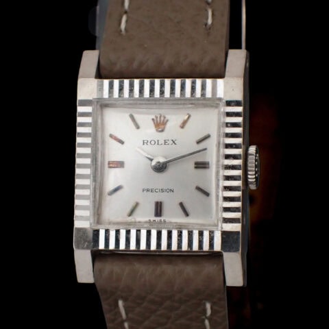 01 ROLEX Precision White Gold ロレックス プレシジョン 2157 WG 手巻き Cal.1400 1968年製