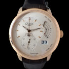 01 GLASHUTTE ORIGINAL グラスヒュッテ・オリジナル パノグラフ 1-61-03-25-15-05 18Kレッドゴールド シルバー文字盤 フライバック クロノグラフ