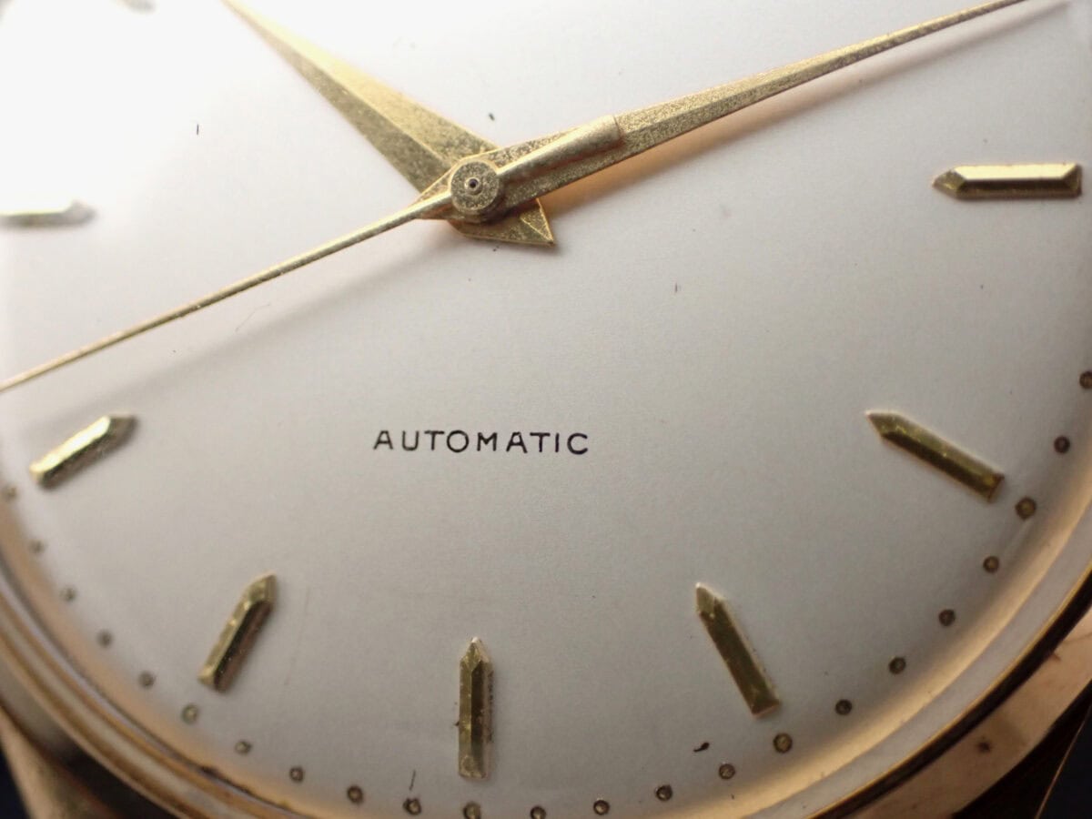 02 IWC Vintage Round 18K Solid Gold Cal.853 アイダブリューシー ヴィンテージ ラウンド 18金イエローゴールド オートマチック Cal.853 1959年