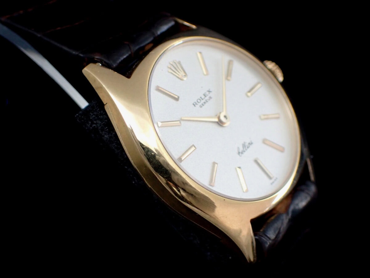 03 ROLEX Cellini18K ロレックス チェリーニ 3800 手巻き 18Kゴールド Cal.1600 レディース