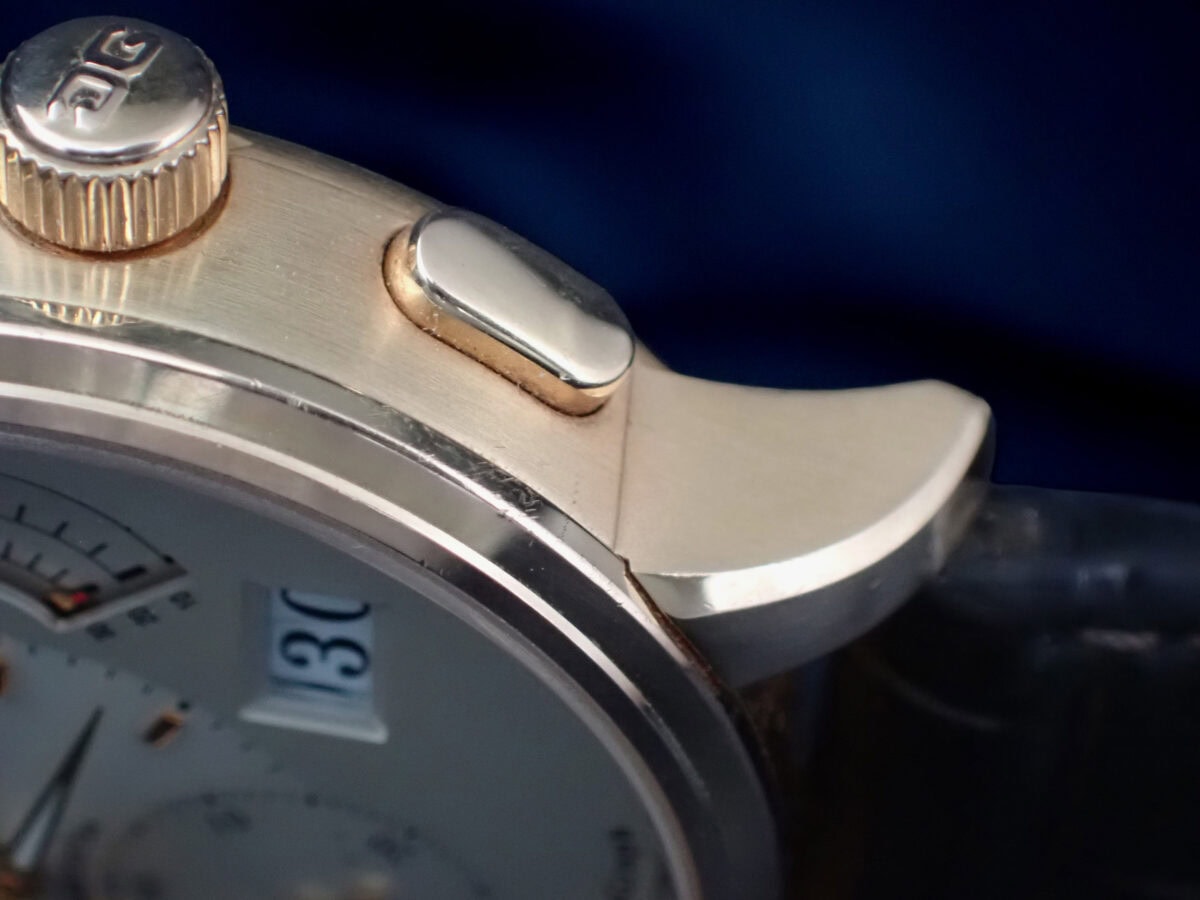 07 GLASHUTTE ORIGINAL グラスヒュッテ・オリジナル パノグラフ 1-61-03-25-15-05 18Kレッドゴールド シルバー文字盤 フライバック クロノグラフ