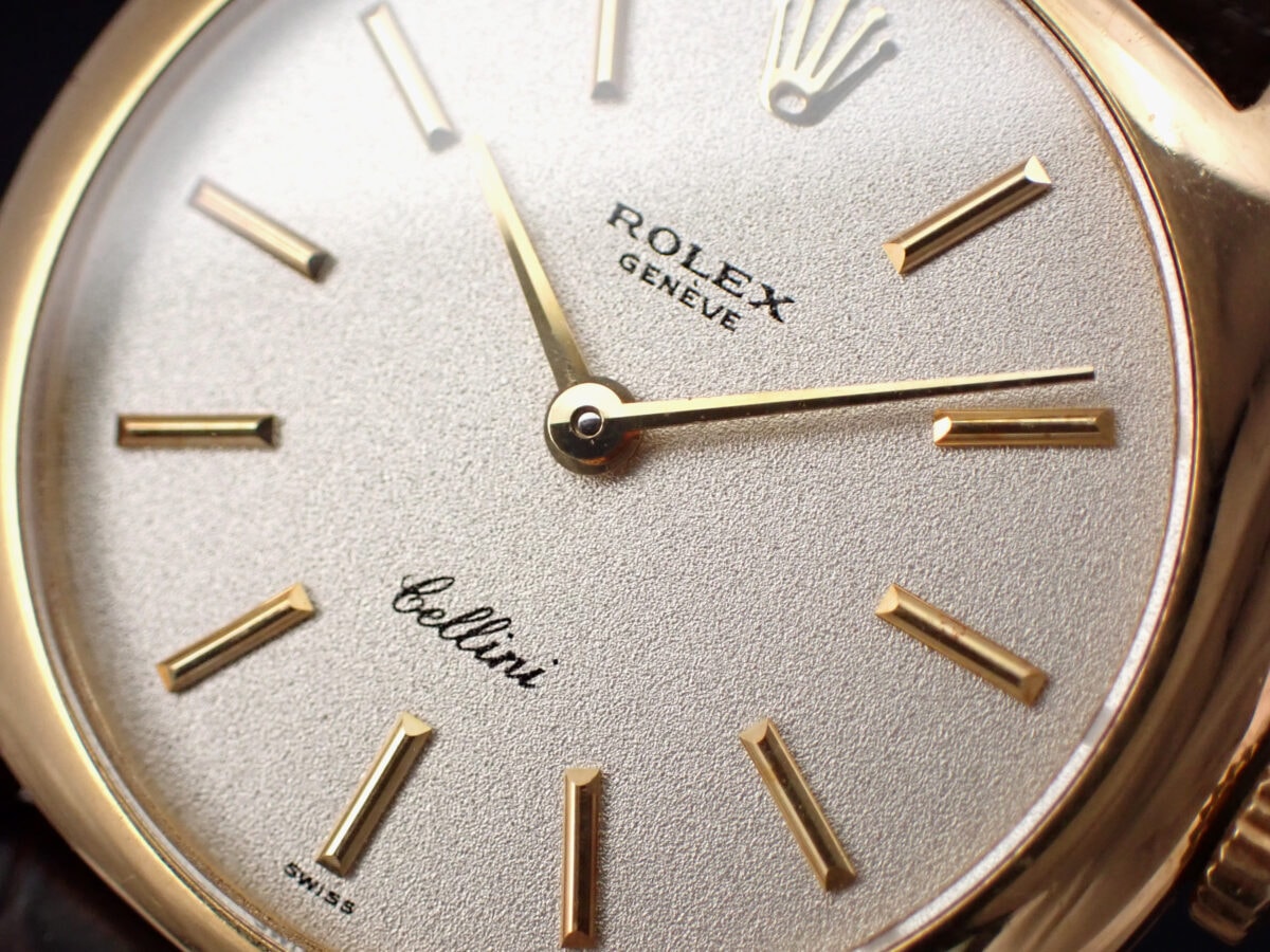 08 ROLEX Cellini18K ロレックス チェリーニ 3800 手巻き 18Kゴールド Cal.1600 レディース
