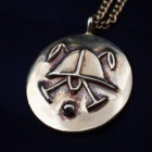 Tiffany & Co. for Ralph Lauren ティファニー  ラルフローレン Wネーム ペンダント ネックレス 18Kイエローゴールド 1970年代