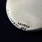 004 Tiffany & Co. for Ralph Lauren ティファニー ラルフローレン Wネーム ペンダント ネックレス 18Kイエローゴールド 1970年代