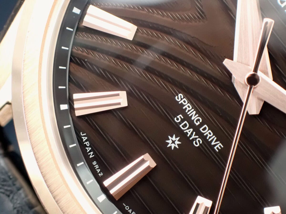 005 Grand Seiko グランドセイコー SLGA008 スプリングドライブ 5Days 9RA2 40mm 18Kピンクゴールド 世界限定140本