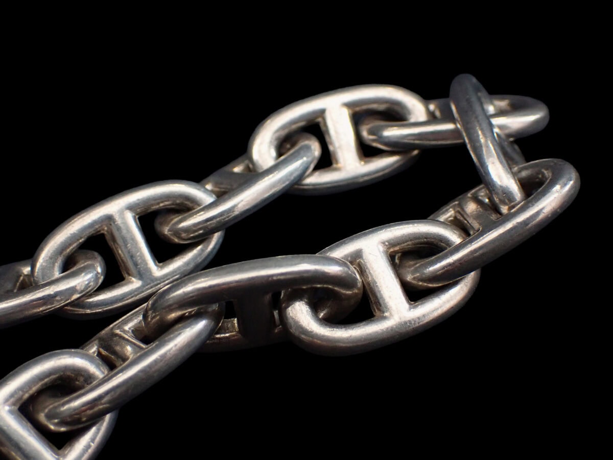 HERMES Chaine d’Ancre エルメス シェーヌダンクル GM 17コマ マルジェラ期 ロングサイズ