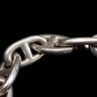 006 HERMES Chaine d’Ancre エルメス シェーヌダンクル GM 17コマ マルジェラ期 ロングサイズ