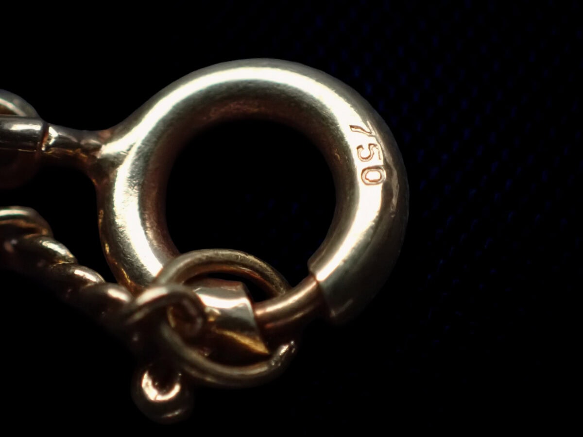 008 Tiffany & Co. for Ralph Lauren ティファニー ラルフローレン Wネーム ペンダント ネックレス 18Kイエローゴールド 1970年代