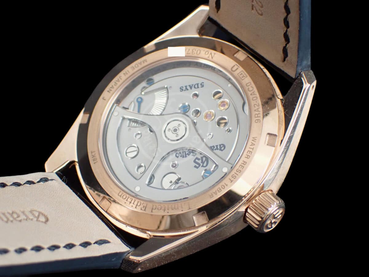 009 Grand Seiko グランドセイコー SLGA008 スプリングドライブ 5Days 9RA2 40mm 18Kピンクゴールド 世界限定140本